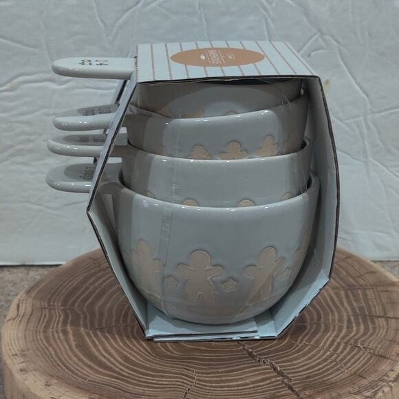 Neutral Tan Gingerbread Nesting Measuring Cups Ciroa Bakehouse Masterclass - Picture 10 of 16